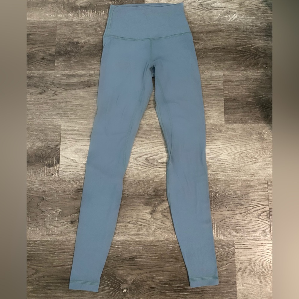 Lululemon Blue High-Waisted Align Leggings